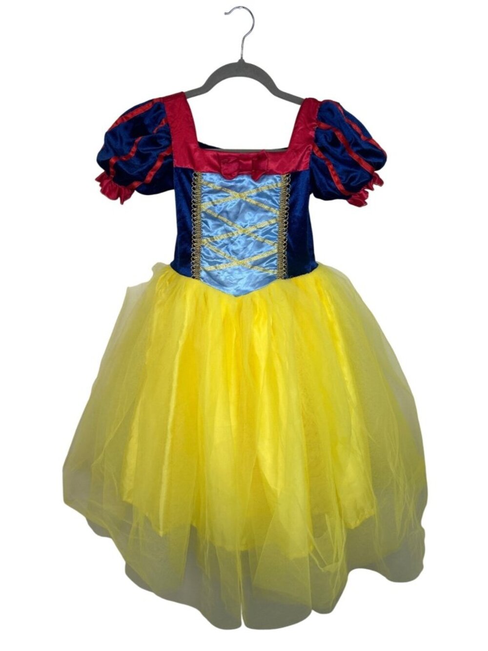What A Character Snow White Costume Dress Girls M 7-8 Princess Halloween Cosplay